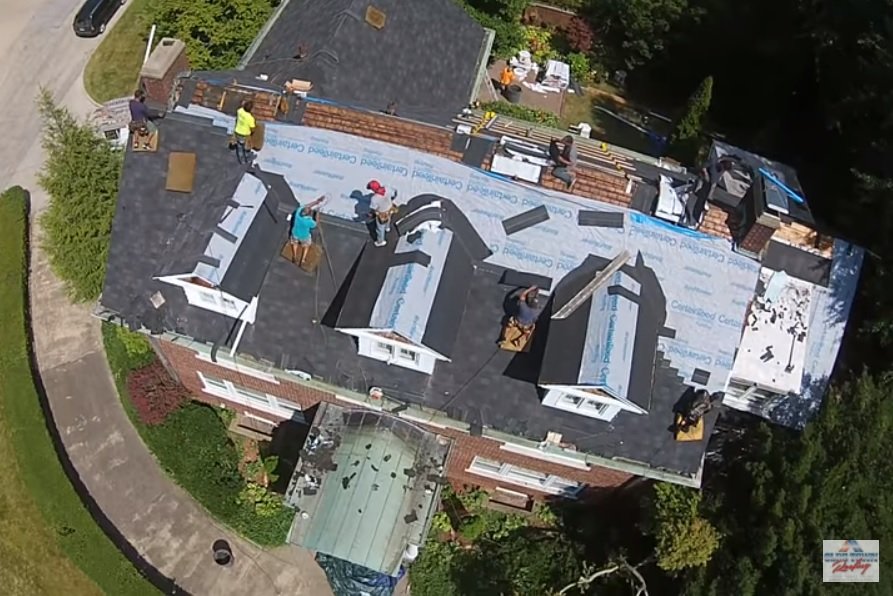 Drone Roofing DJI